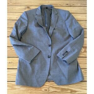 Hugo Boss Buttoned Suit Jacket Size 40R Men’s Gray